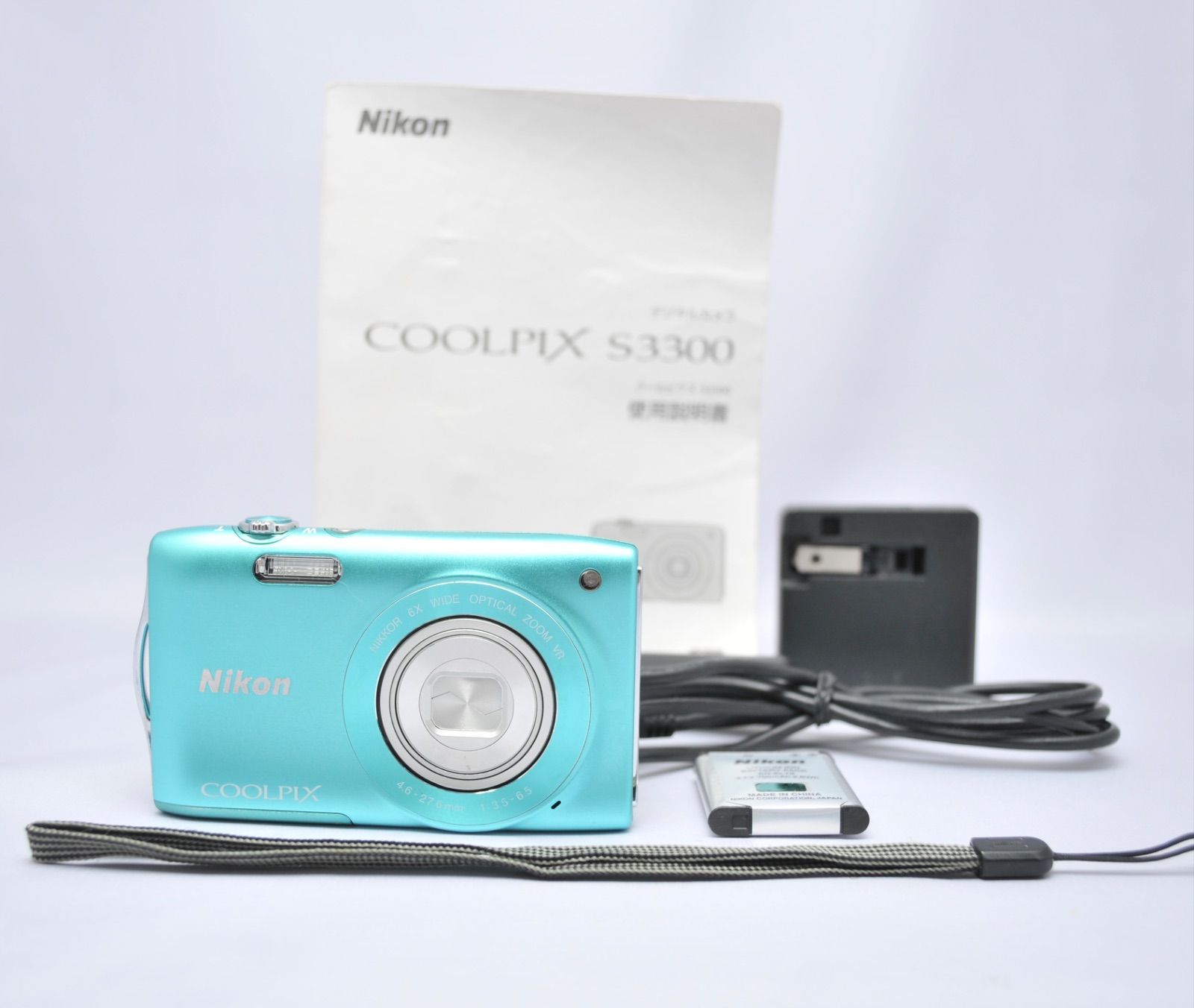 Nikon COOLPIX S3300 ミントグリーン デジカメ Nikon COOLPIX S3300