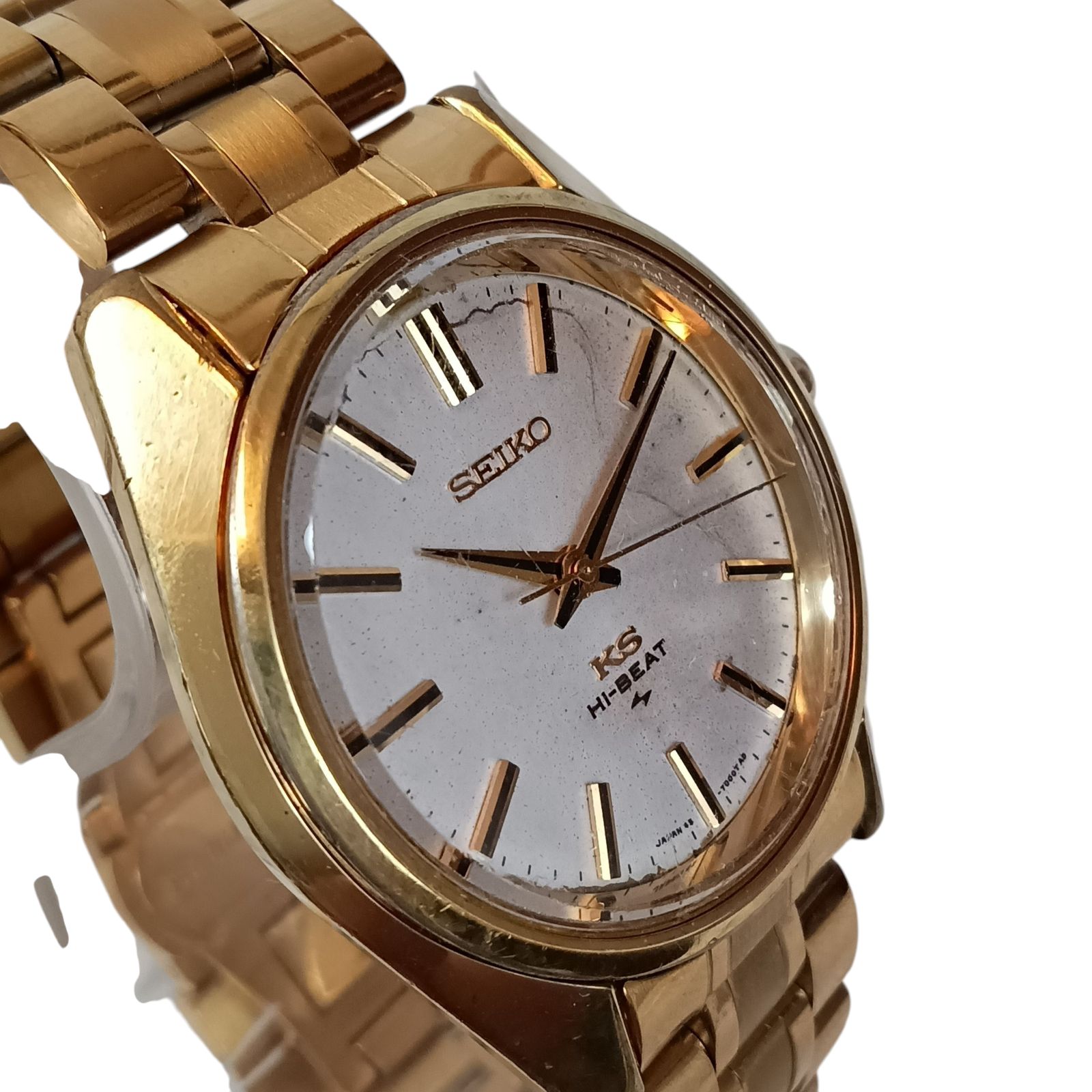 R*B様 SEIKO KS HI-BEAT メンズ時計 不動　ベルトなし アンティーク】SEIKO キングセイコー 5626-8001 56KS 1974年製