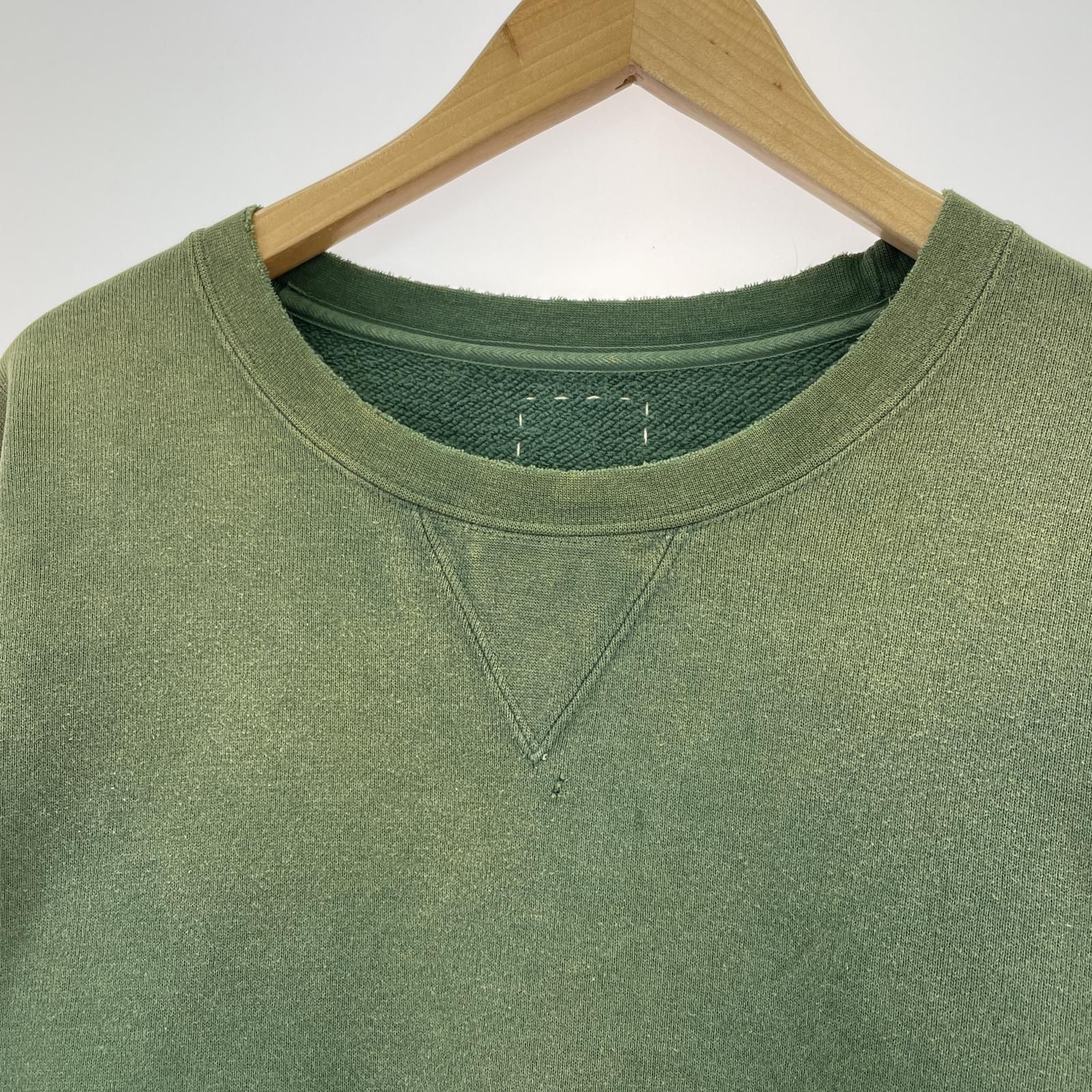 VISVIM AMPLUS SB SWEAT LS CRASH スウェット 1 グリーン - メルカリ
