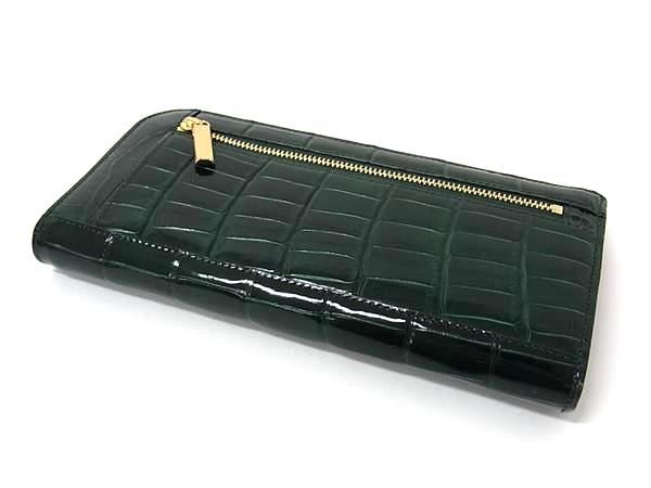 □極上□本物□JRA公認□新品同様□ HALEINE アレンヌ クロコダイル L  