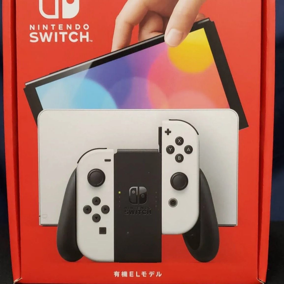 Nintendo Switch本体 有機ELモデル Joy-Con L R ホワイト 店頭併売品