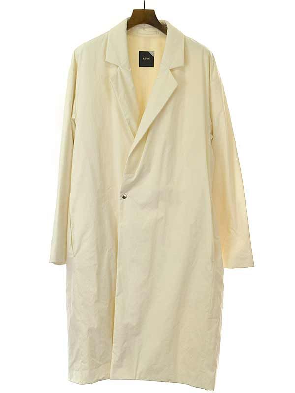 ATON エイトン 21AW TOMORROWLAND別注 ポリエステルナイロンロングコート ホワイト FREE