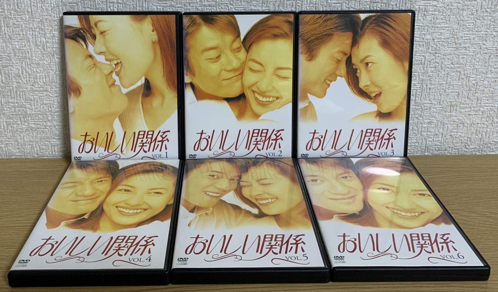 Amazon.co.jp: おいしい関係 DVD 全6巻セット 全巻 ドラマ レンタル落ち 中山美穂 唐沢寿明 : おもちゃ