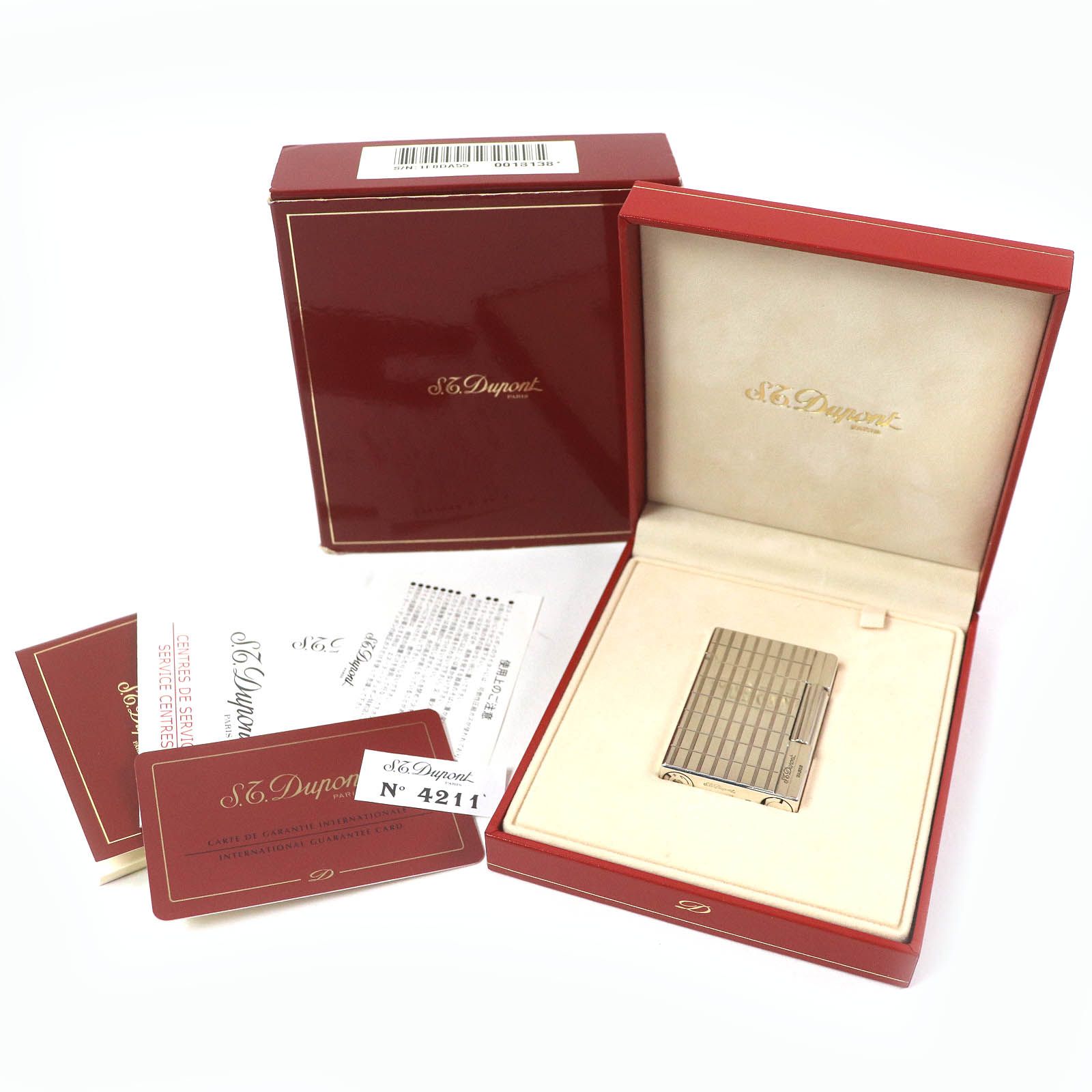 良品△Dupont デュポン ギャッツビー レクタングル ブロックチェック  