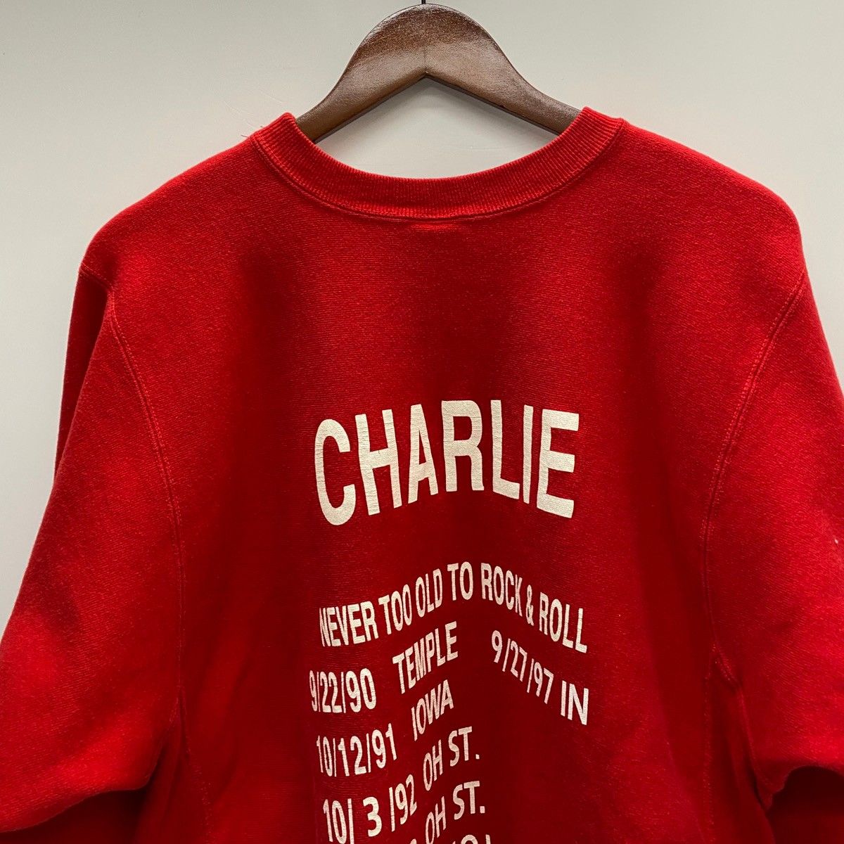 チャンピオン Champion 90's REVERSE WEAVE WISCONSIN USA製 両面