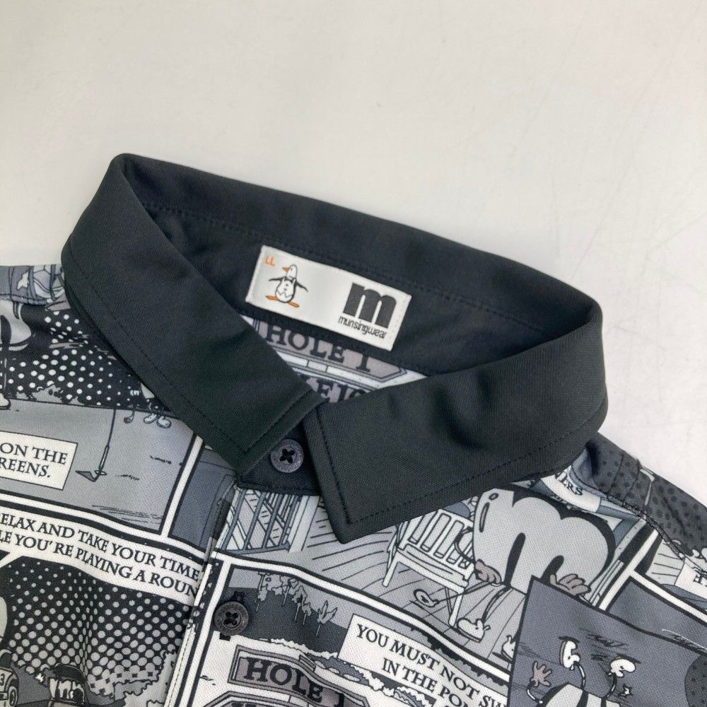 MUNSING WEAR マンシングウェア 2023年モデル ハーフジップ 半袖
