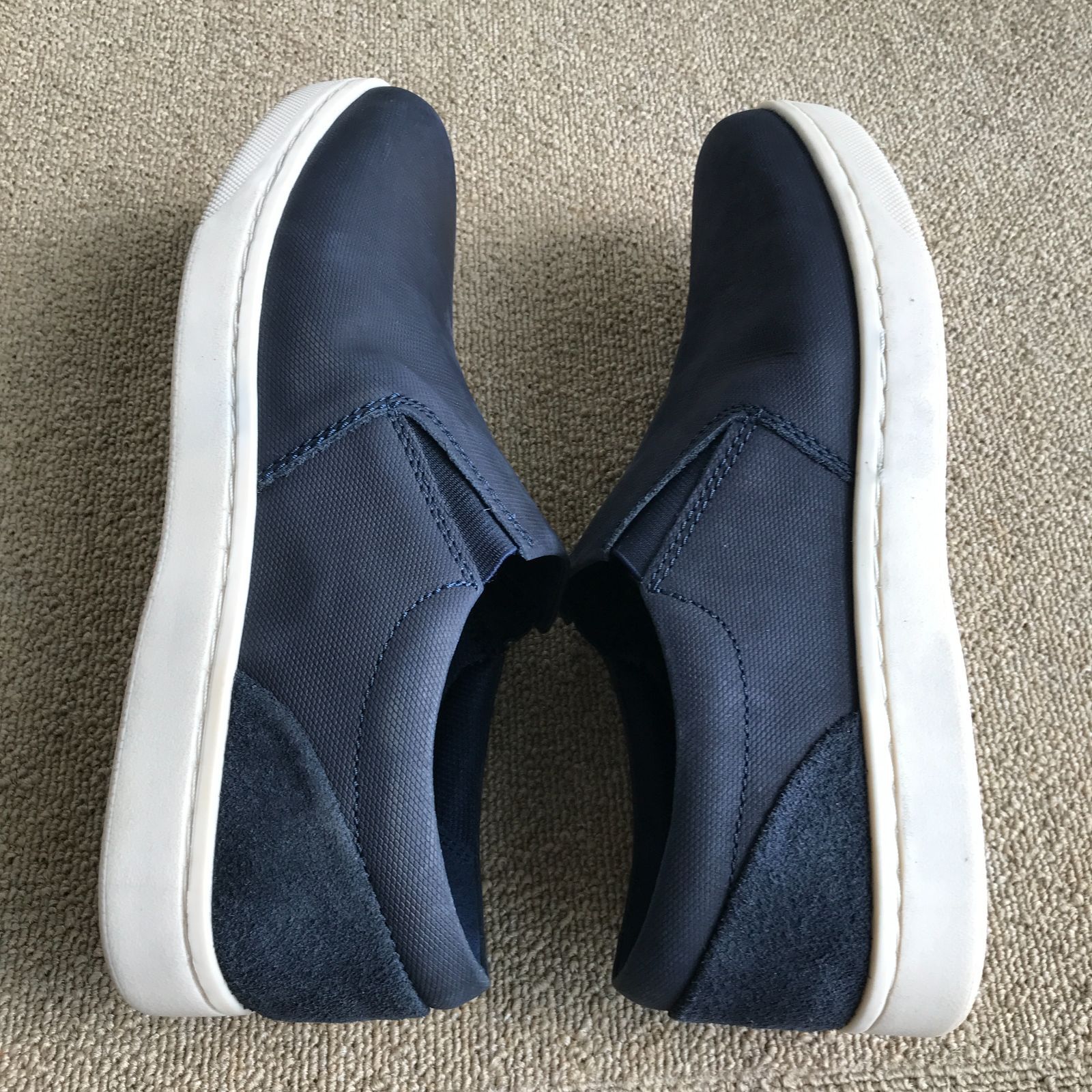 43069タ Clarks(クラークス) メンズスリッポンシューズ レザー 