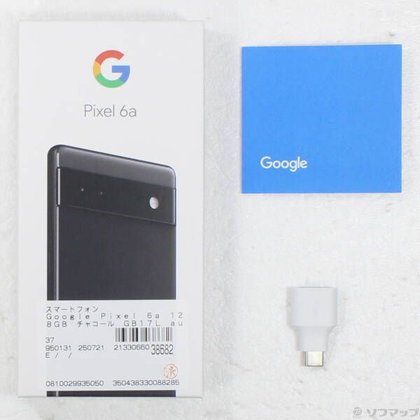 Google Pixel 6a 128GB チャコール Google Pixel 6a 5G 128GB 本体 Charcoal チャコール SIMフリー