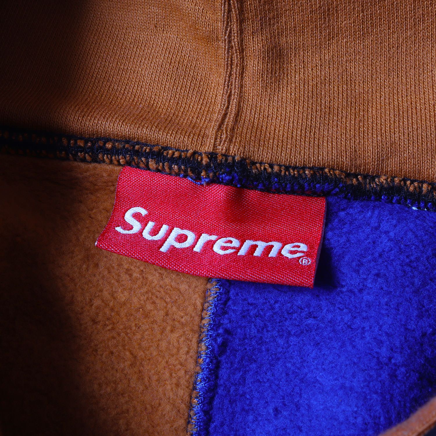 新品 Supreme シュプリーム パーカー サイズ:M 3トーンカラー パネル 