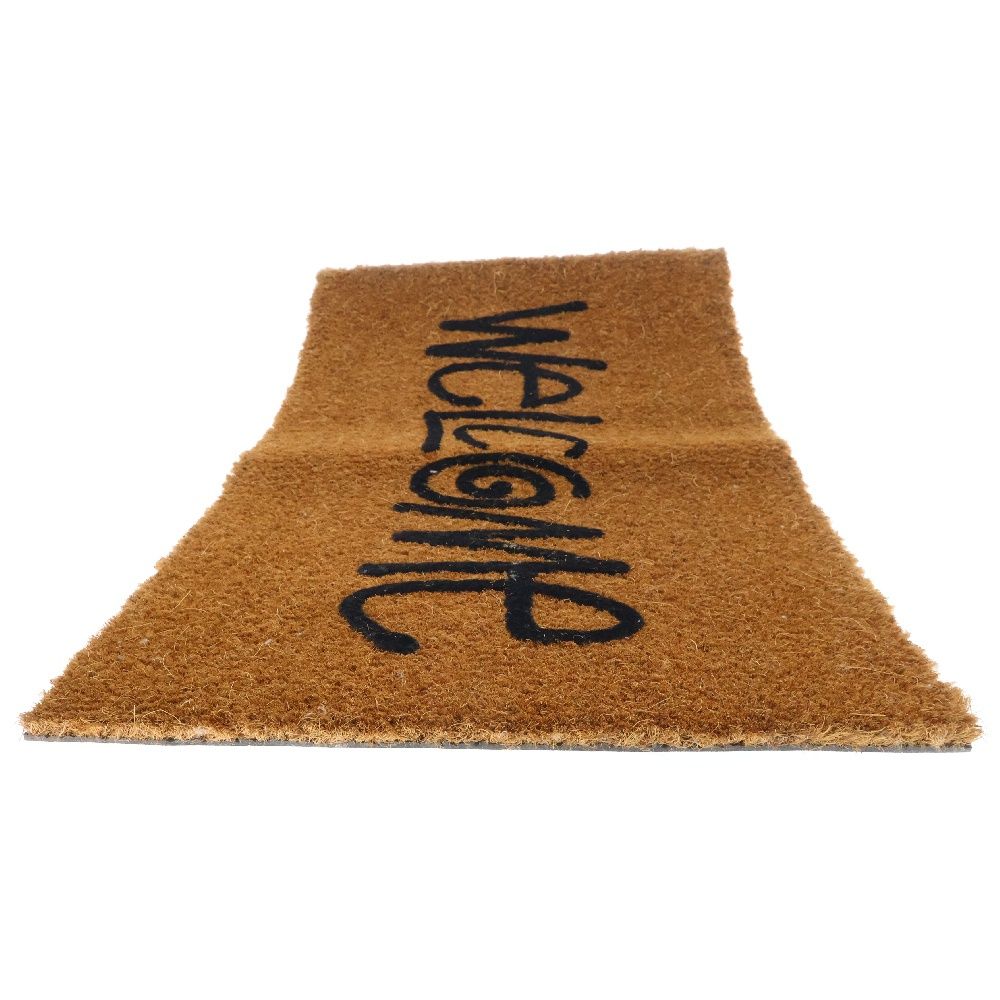 STUSSY (ステューシー) WELCOME MAT ウェルカム 玄関マット ブラウン