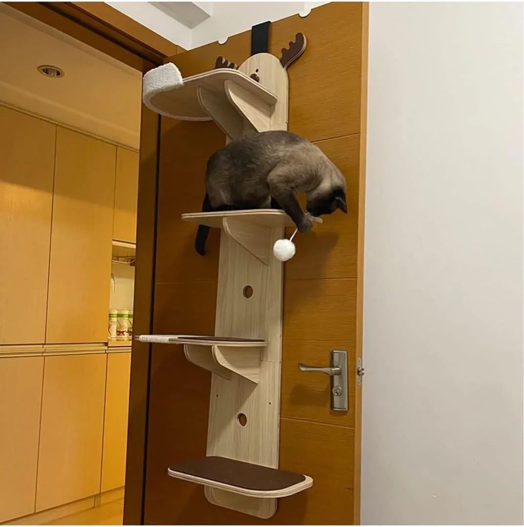 ドアハンギングキャットタワー マルチレベルキャットコンド