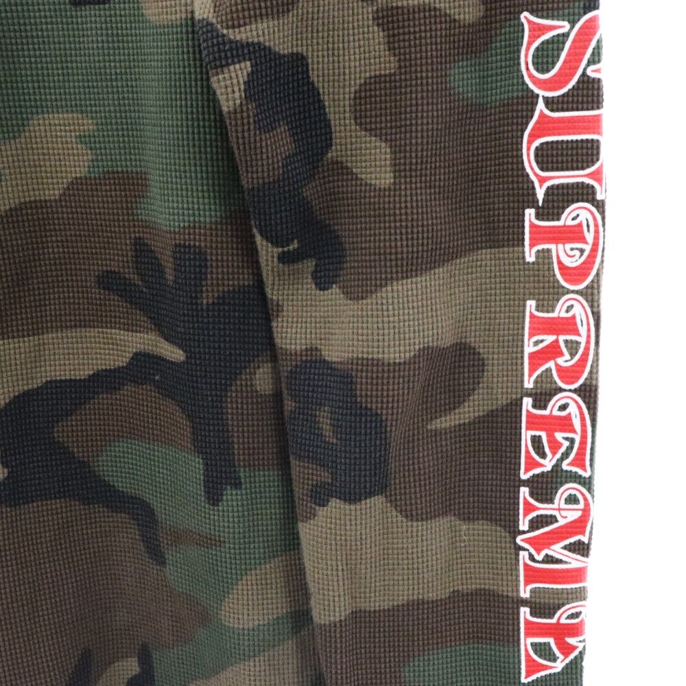 SUPREME (シュプリーム) 17AW Sleeve Logo Waffle Thermal