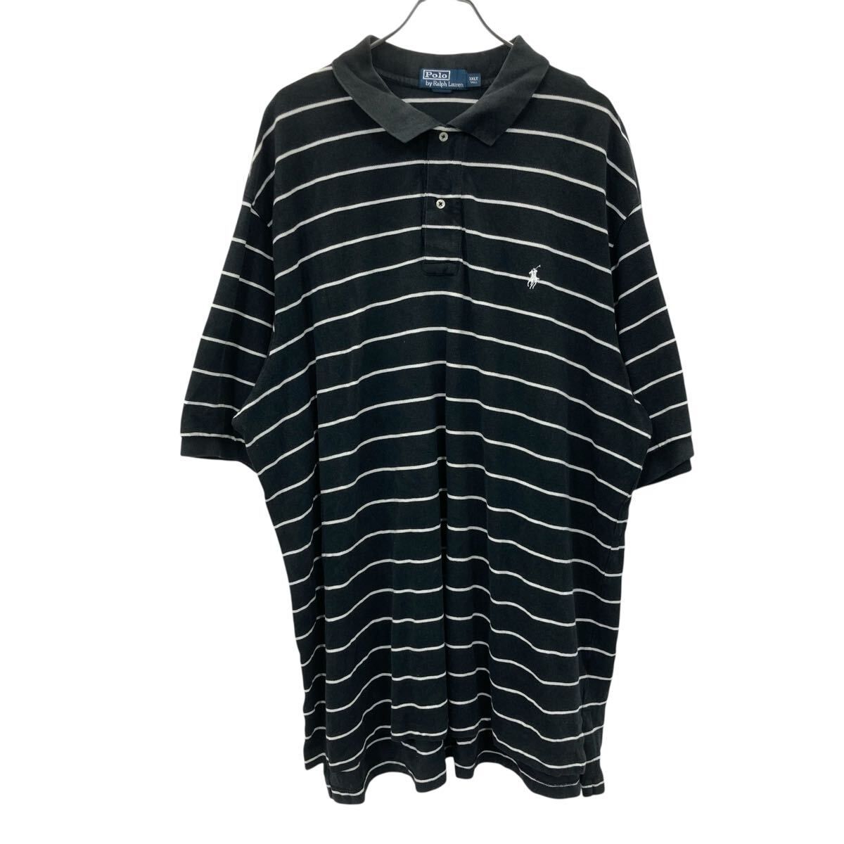 Polo Ralph Lauren 半袖 ポロシャツ 3XLT ブラック ポロラルフローレン 