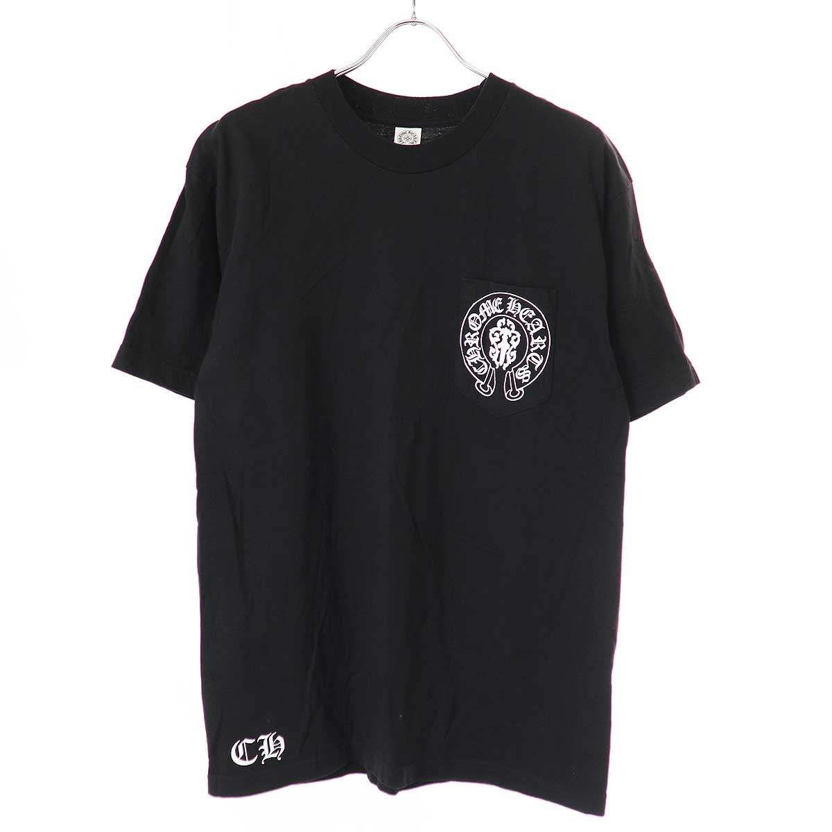 CHROME HEARTS クロムハーツ American Flag Tee 星条旗プリントクルー