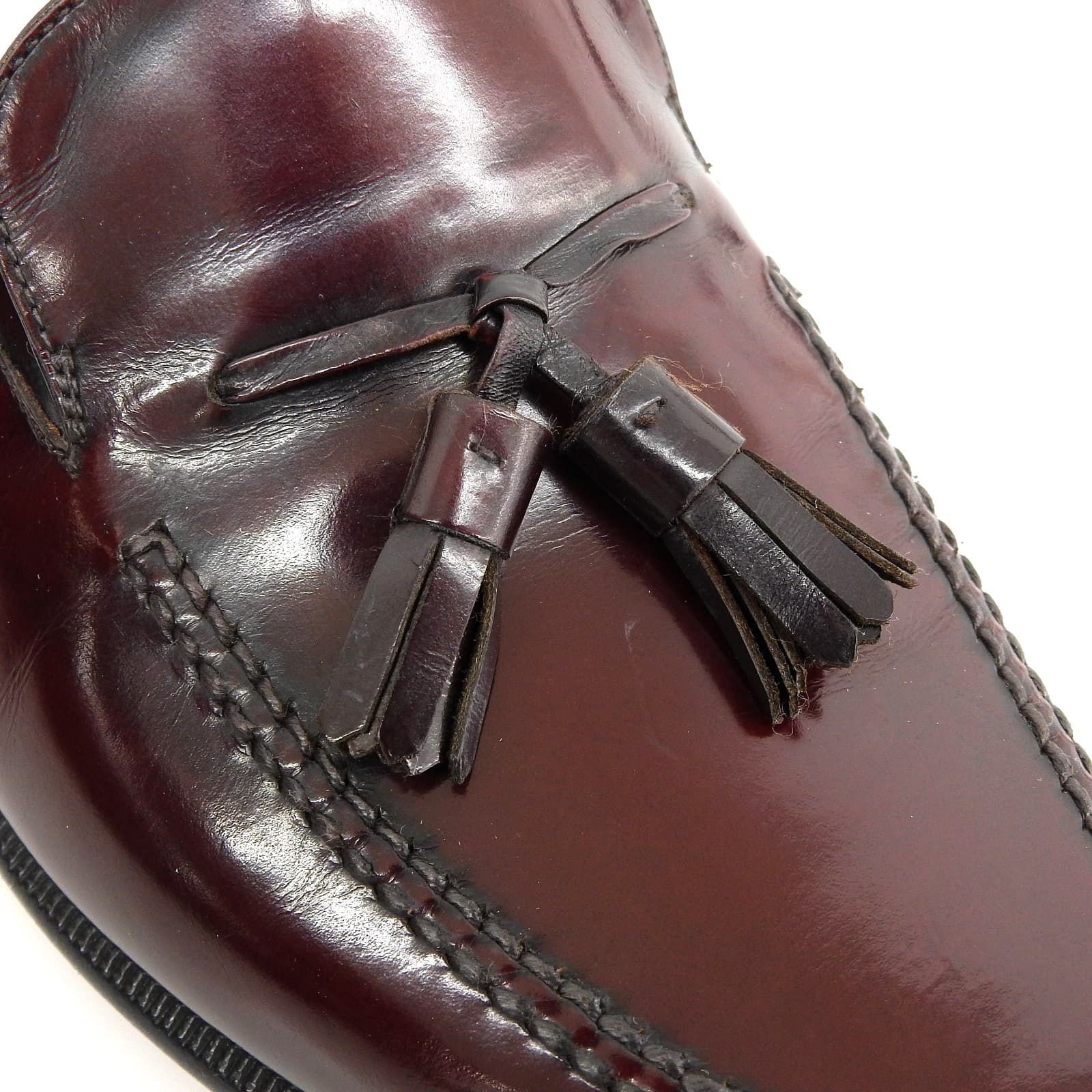 サルヴァトーレ フェラガモ レザーシューズ タッセルローファー 7M 約 24 サルヴァトーレ フェラガモ レザーシューズ タッセルローファー