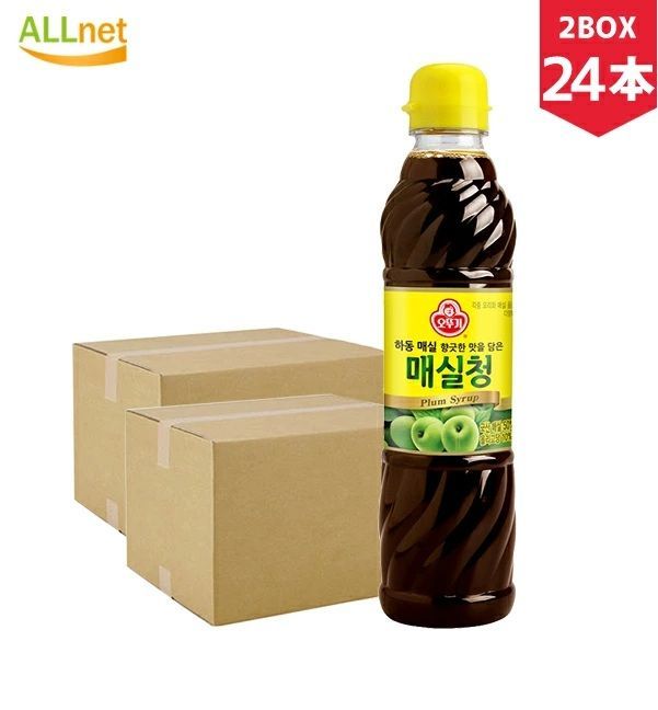 オットゥギ 料理梅エキス 660g×24本 2BOX 各料理に砂糖の代わり 韓国調味料 梅 メシルチョン 梅 ソース 韓国食材 韓国調味料 キムチ作りや各種料理の砂糖 梅エキス 韓国
