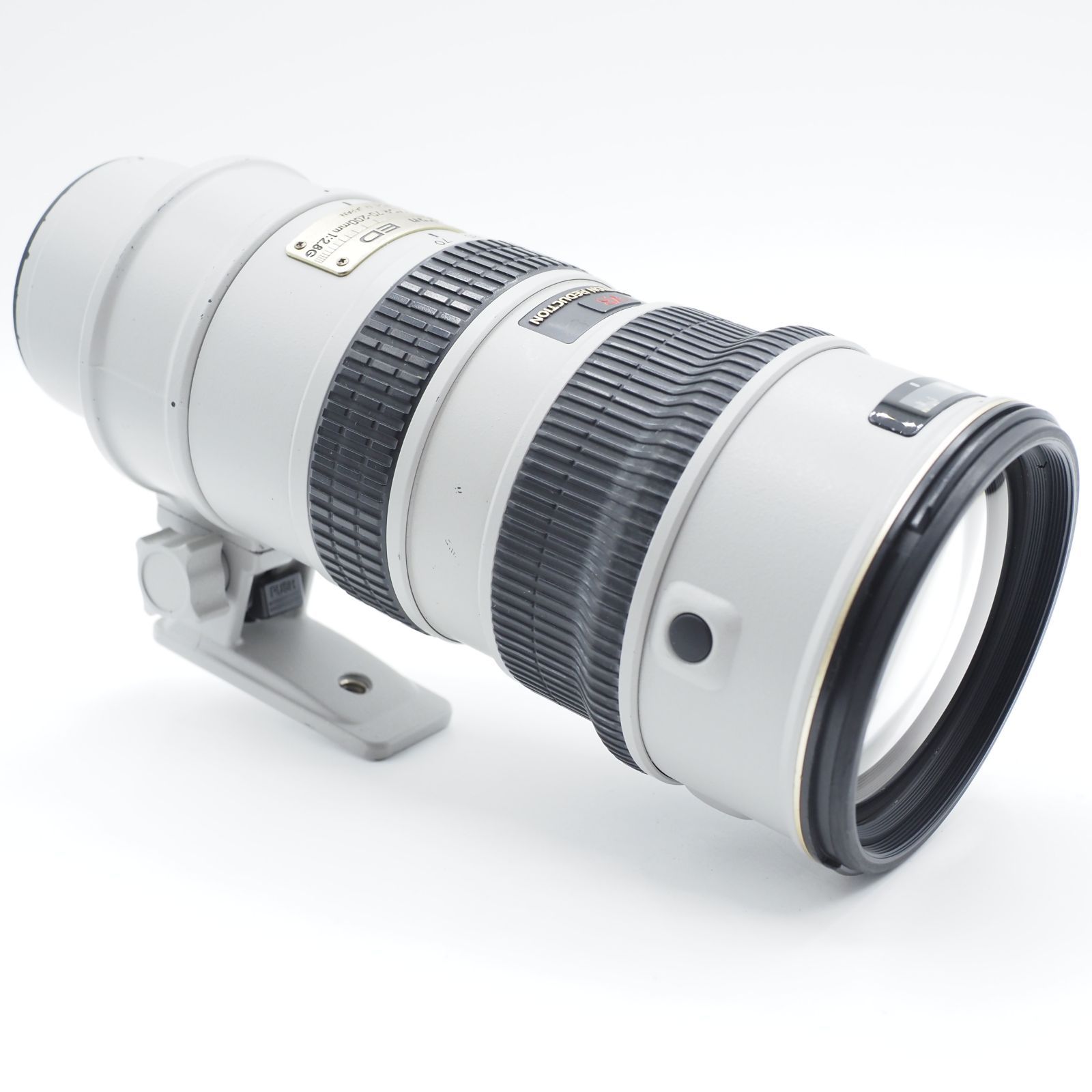 ☆極上品・元箱u0026フィルター付き☆ Nikon ニコン AF-S VR Zoom Nikkor ED 70-200mm F2.8G (IF)  ライトグレー #2116 - メルカリ