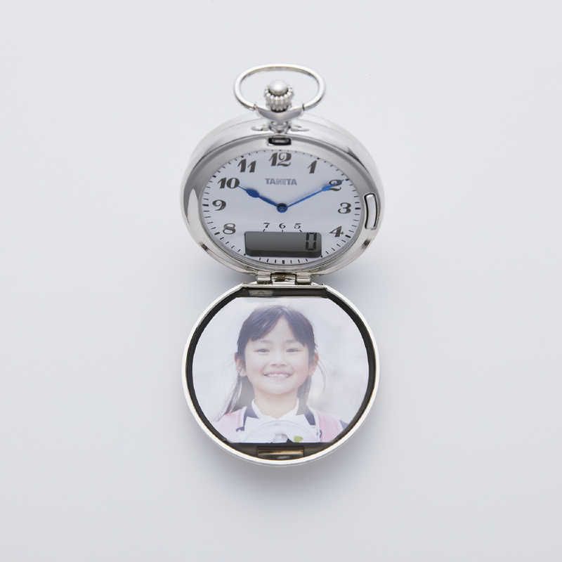 懐中時計型歩数計 FB-743-SV