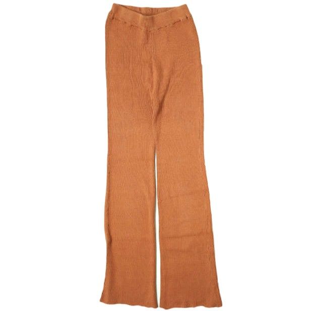 PERVERZE パーバーズ 20SS Cotton Rib Line Pants コットン