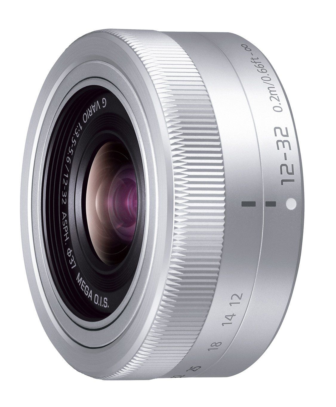 パナソニック Panasonic 標準ズームレンズ マイクロフォーサーズ用 ルミックス G VARIO 12-32mm|F3.5-5.6 ASPH.|MEGA O.I.S. シルバー H-FS12032-S シルバー 単品