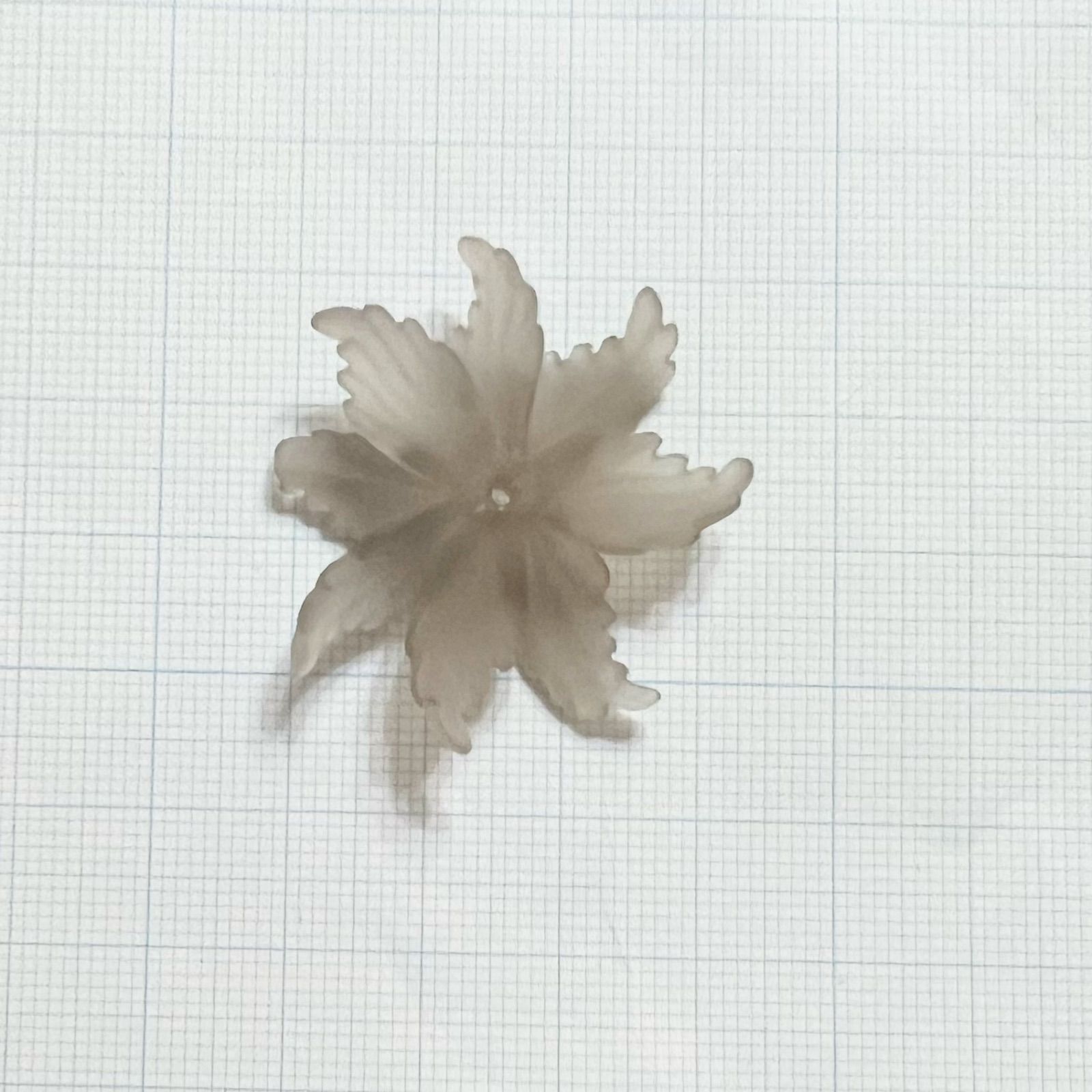 スモーキークォーツ 花 コレクション カービング1点 彫刻天然石 T040