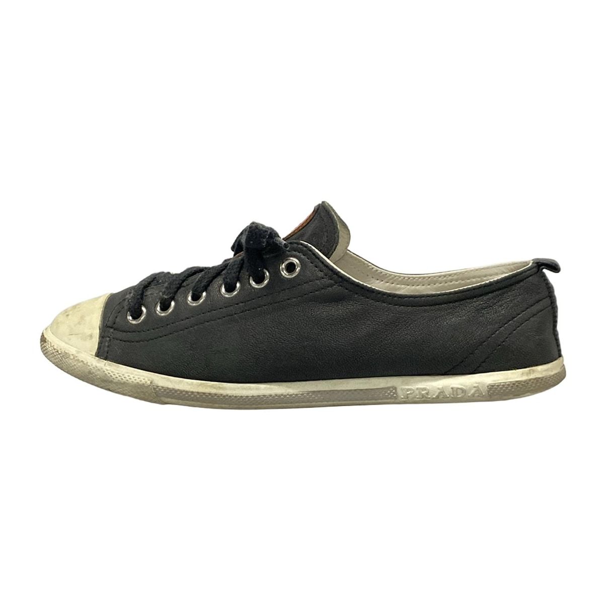 PRADA SPORT(プラダスポーツ) スニーカー 37 レディース - 黒