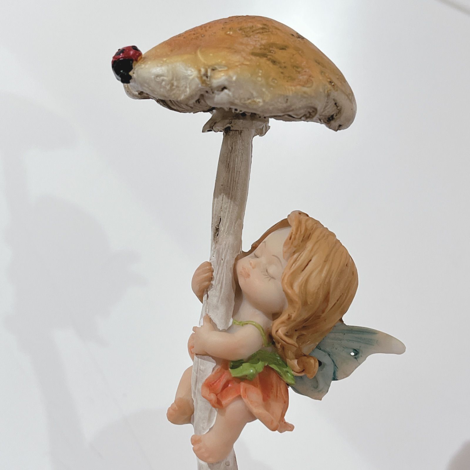 ミントン　フィギュリン　妖精　キノコ　置物　アンティーク　インテリア　天使 ミントン フィギュリン 妖精 キノコ 置物 アンティーク インテリア