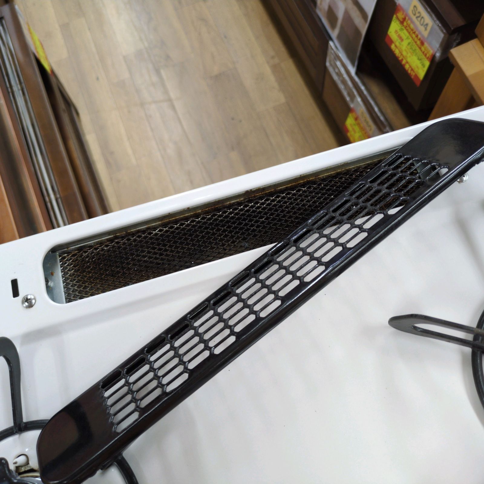 J576 ☆ゴトク付近使用感☆パロマ☆都市ガスコンロ☆水無し両面焼きグリル