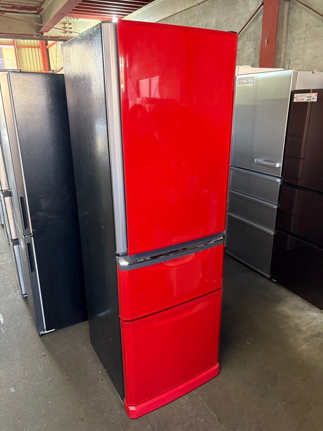 冷蔵庫 三菱 MR-C37EZ-R1 2016年製 370L