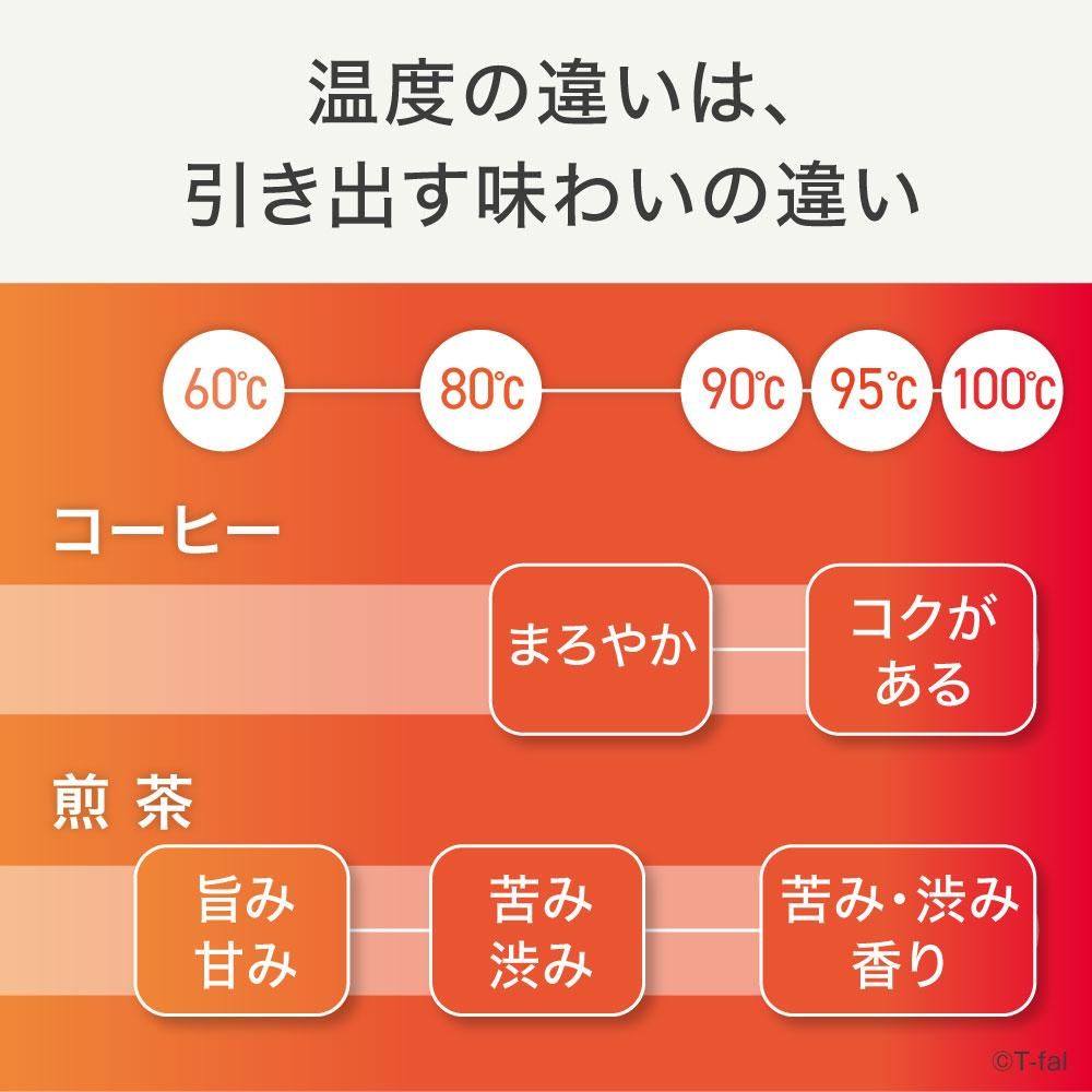 転倒お湯漏れ防止ロック機能 T-fal