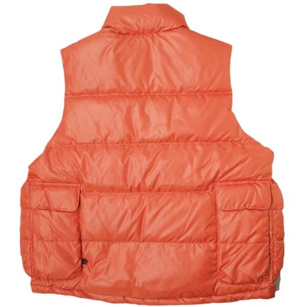 新品 DAIWA PIER39 ダイワ ピア39 22AW TECH BACK PACKER DOWN VEST リップストップ ダウンベスト  BW-24022W S(JP) ORANGE アウター g11702