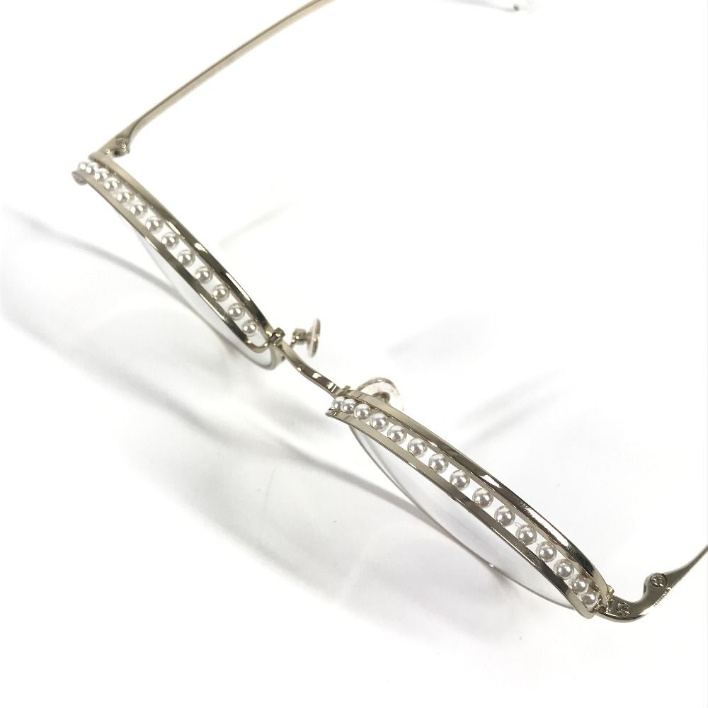 CHANEL サングラス パール 4247-H メタル ピンク ココマーク 4247-H