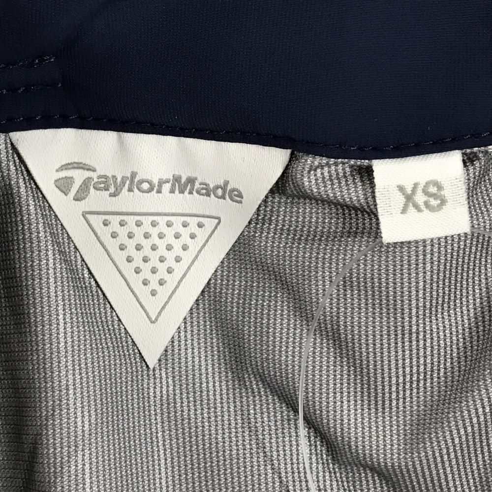 ★【テーラーメイド】★TaylorMade★ ★ロゴ入り中綿ネイビースカート★ 超美品】テーラーメイド 中綿スカート ネイビー×杢ネイビー ロゴ