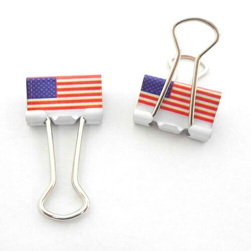 デザインダブルクリップ 国旗