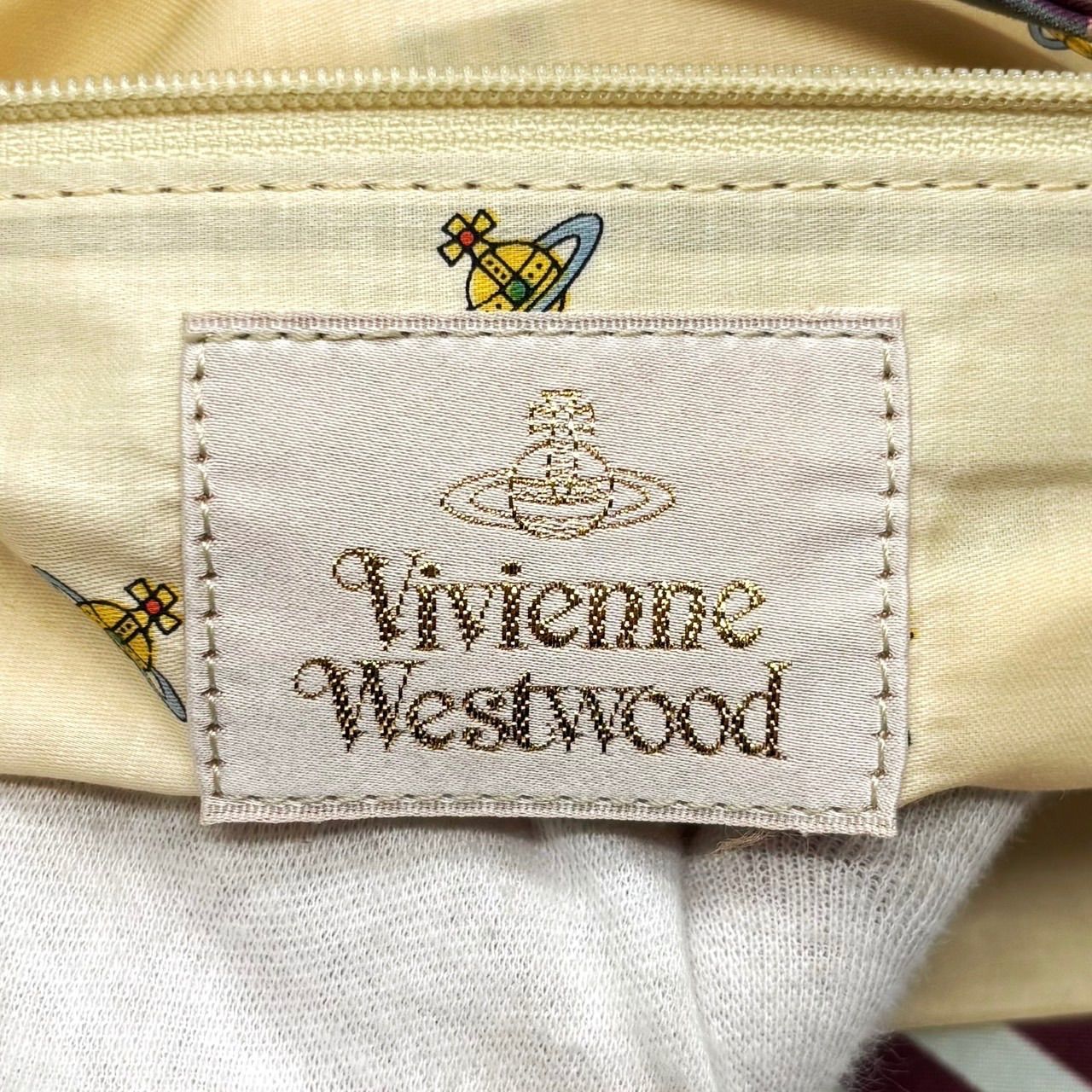 希少VivienneWestwood ゴールドオーブロゴ ハンドバッグ 廃盤 ✨希少✨ VivienneWestwood ヴィヴィアンウエストウッド