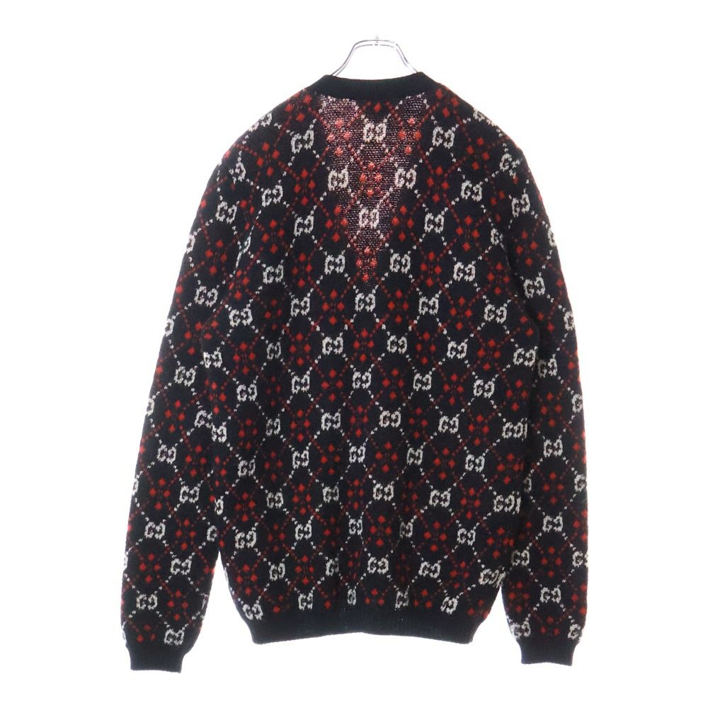 GUCCI グッチ ニット カーディガン GUCCI (グッチ) GG ダイヤモンド アルパカ混 ニット