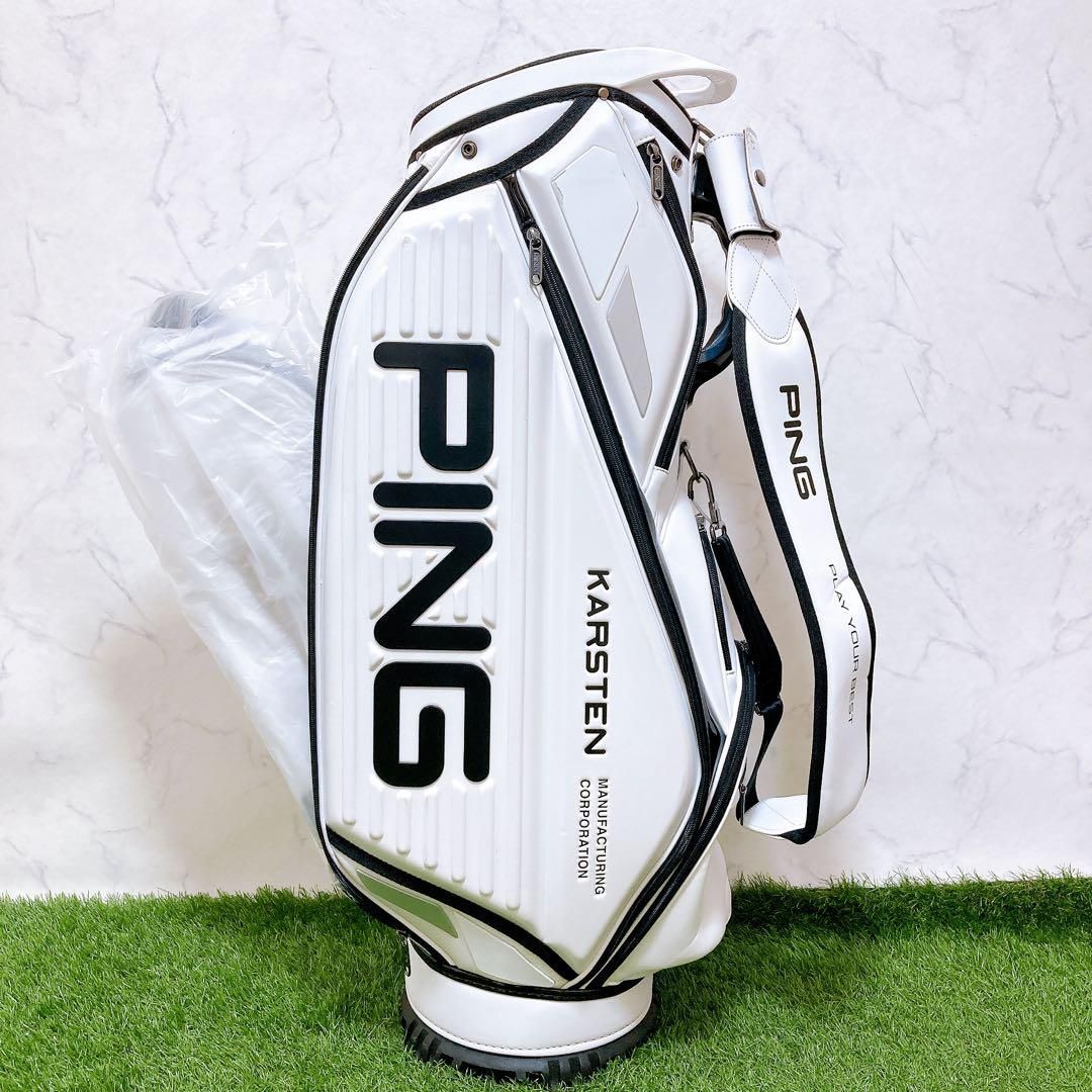 【希少品】　PING ピン　キャディバッグ 送料込み PING ピン 36913-02 メンズ ゴルフ キャディバッグ : アルペン