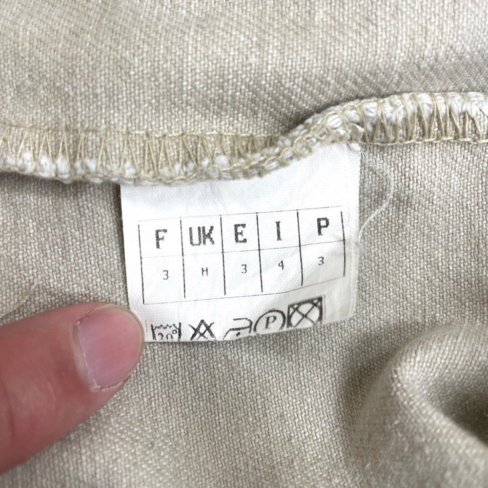 OBOUSH フィッシャーマンスモック プルオーバー M アイボリー