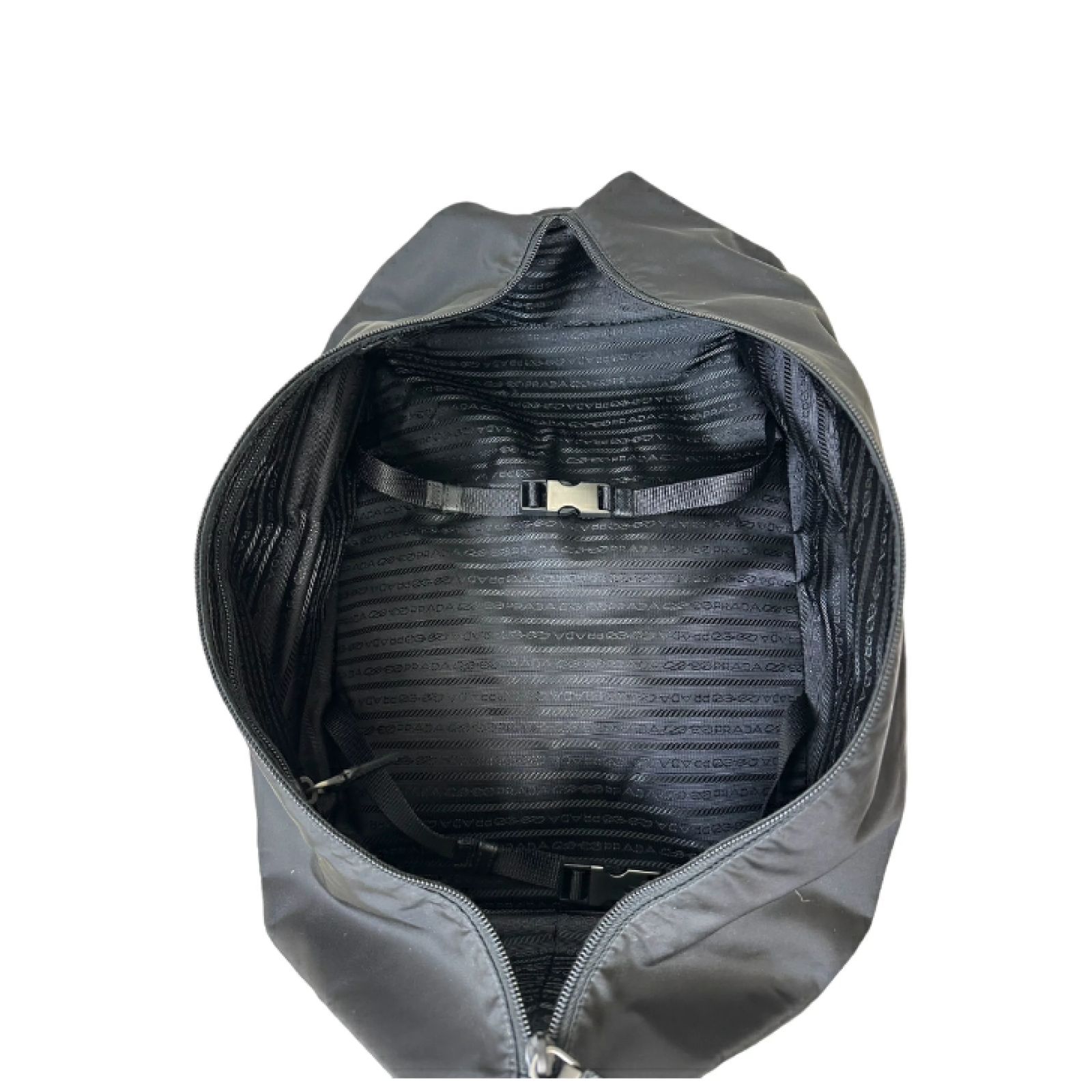 中古美品】PRADA プラダ Re-Nylon xサフィアーノレザー バックパック メンズ 2VZ028 ICタグ - メルカリ