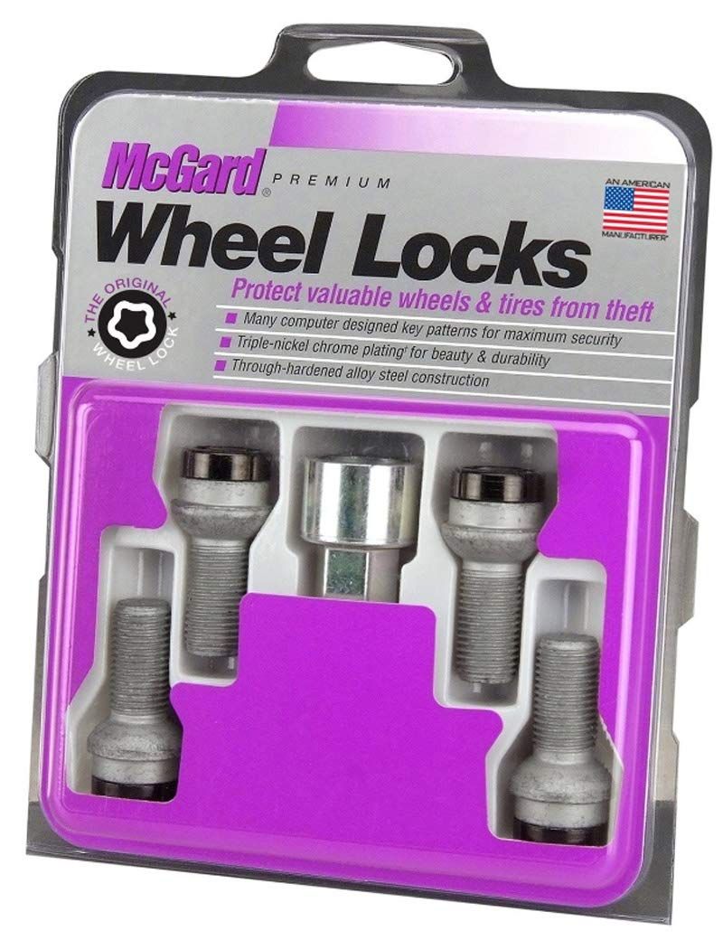 マックガード McGard ホイールロックボルト ベンツ 互換品 M14×P1.5 首下 27.0mm 黒 ブラック 座面 球面 R14 並行輸入品