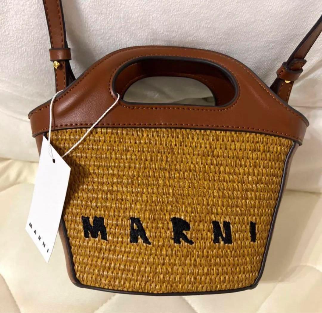 新品未使用 MARNI マルニ かごバッグ ショルダーバッグ - メルカリ