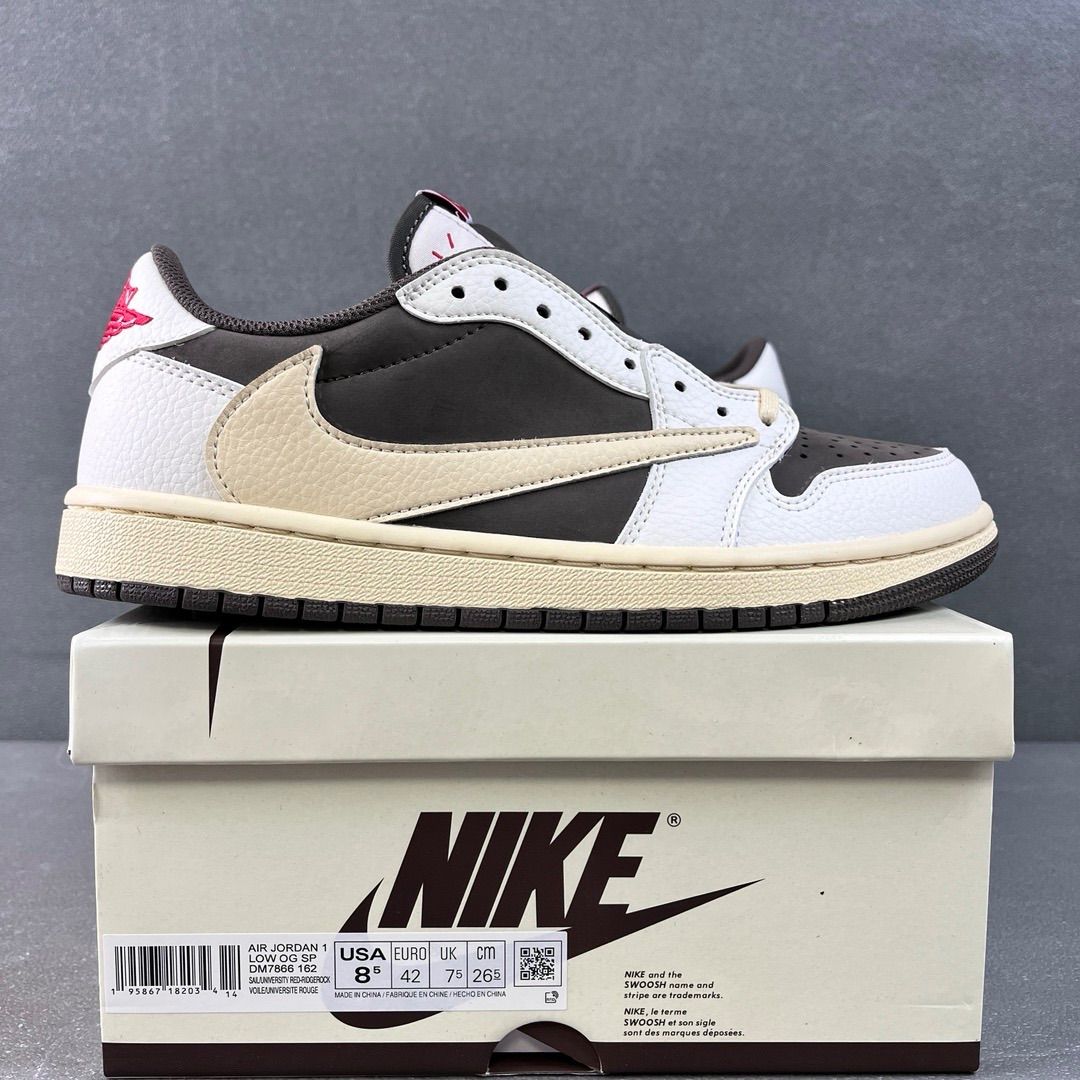 Travis Scott Nike Air Jordan 1 Low 26.5aj1 - スニーカー