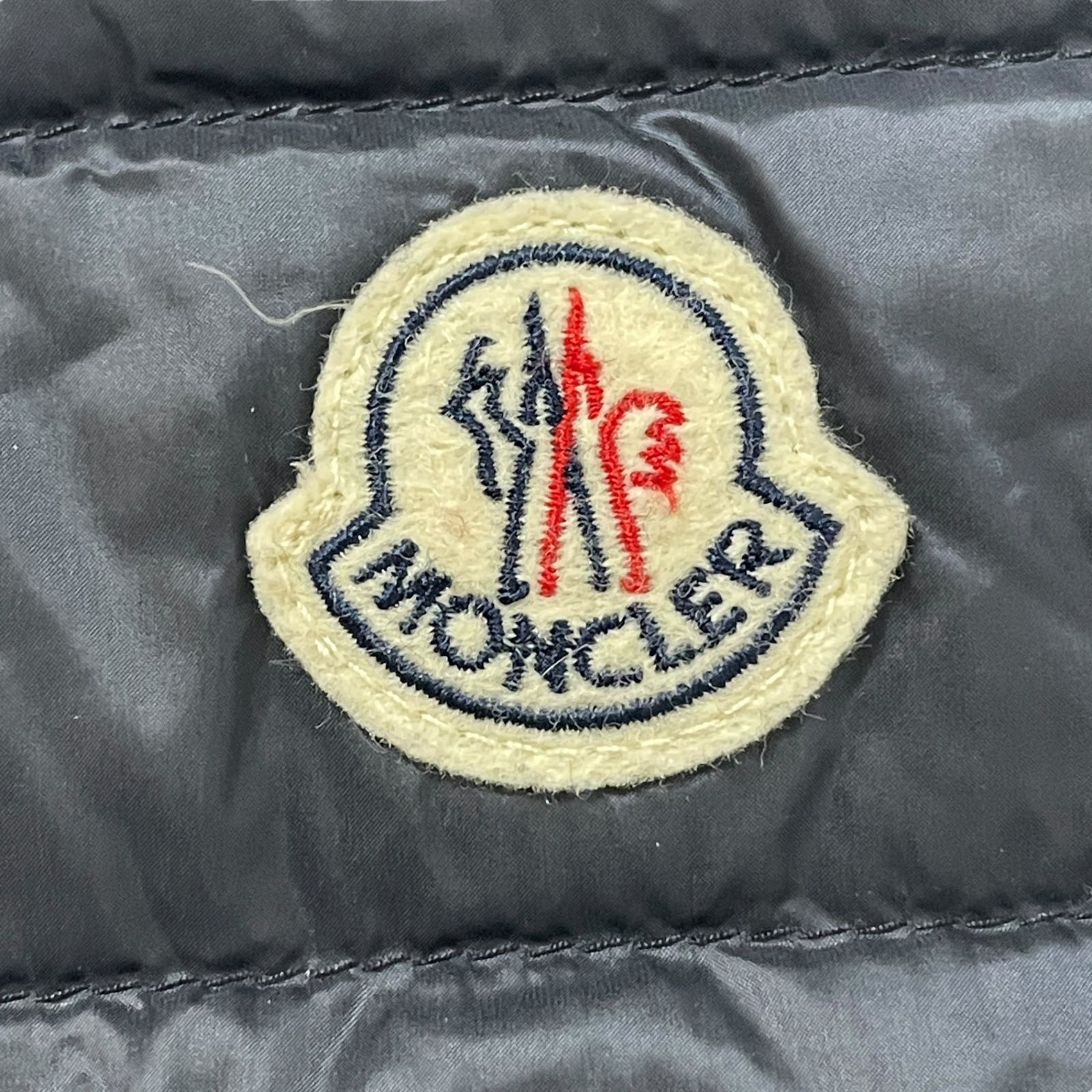 ☆美品今季 nagonstans ナゴンスタンス ノーカラー ダウン ベスト 黒