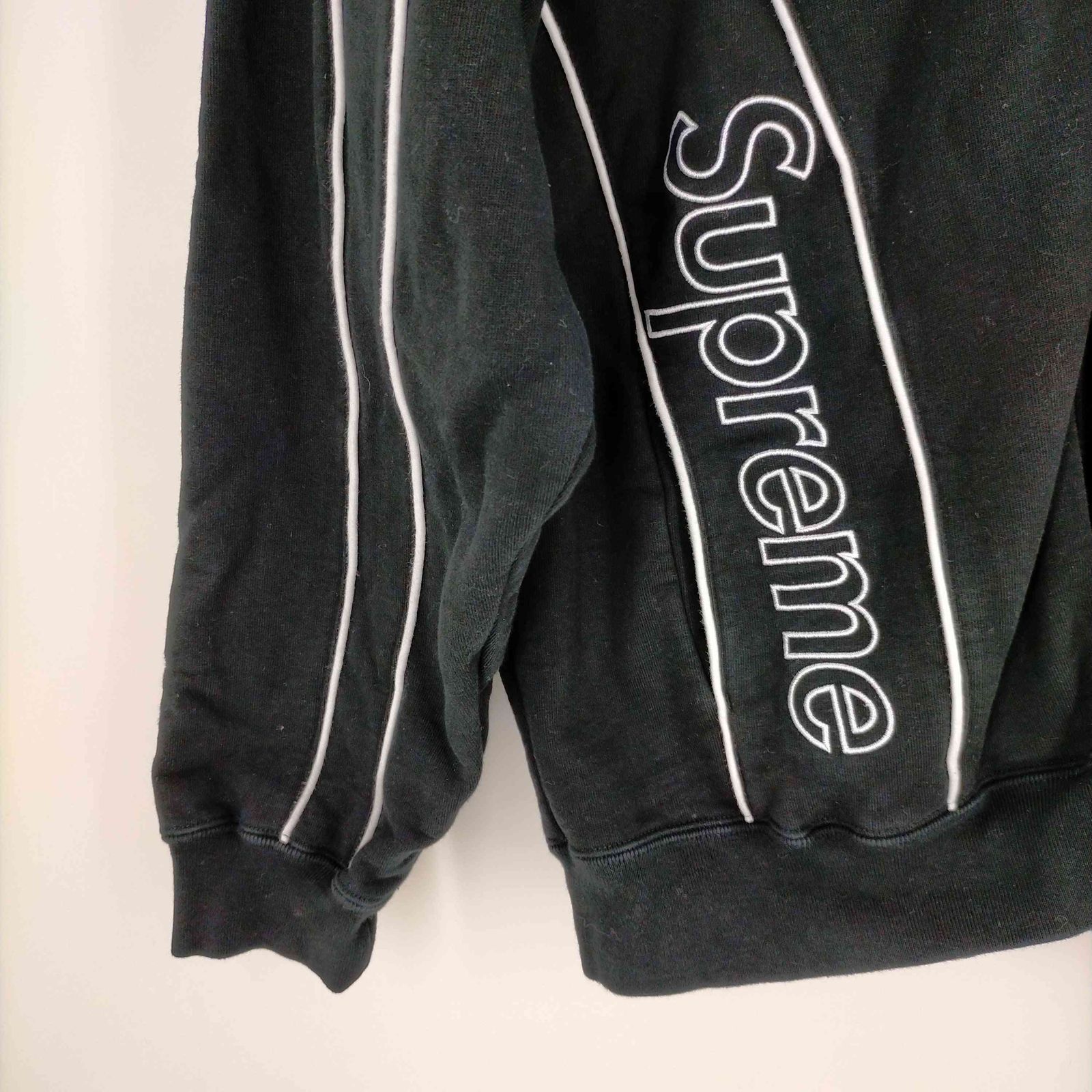 Supreme Track Paneled Zip Up Hooded（supreme Big Logo