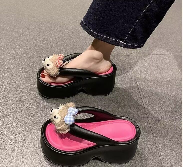 ☆もこもこが可愛い☆【 CHANEL】 厚底ビーチサンダル CHANEL - CHANEL♡ビーチ サンダル♡の通販 by ♡yuki