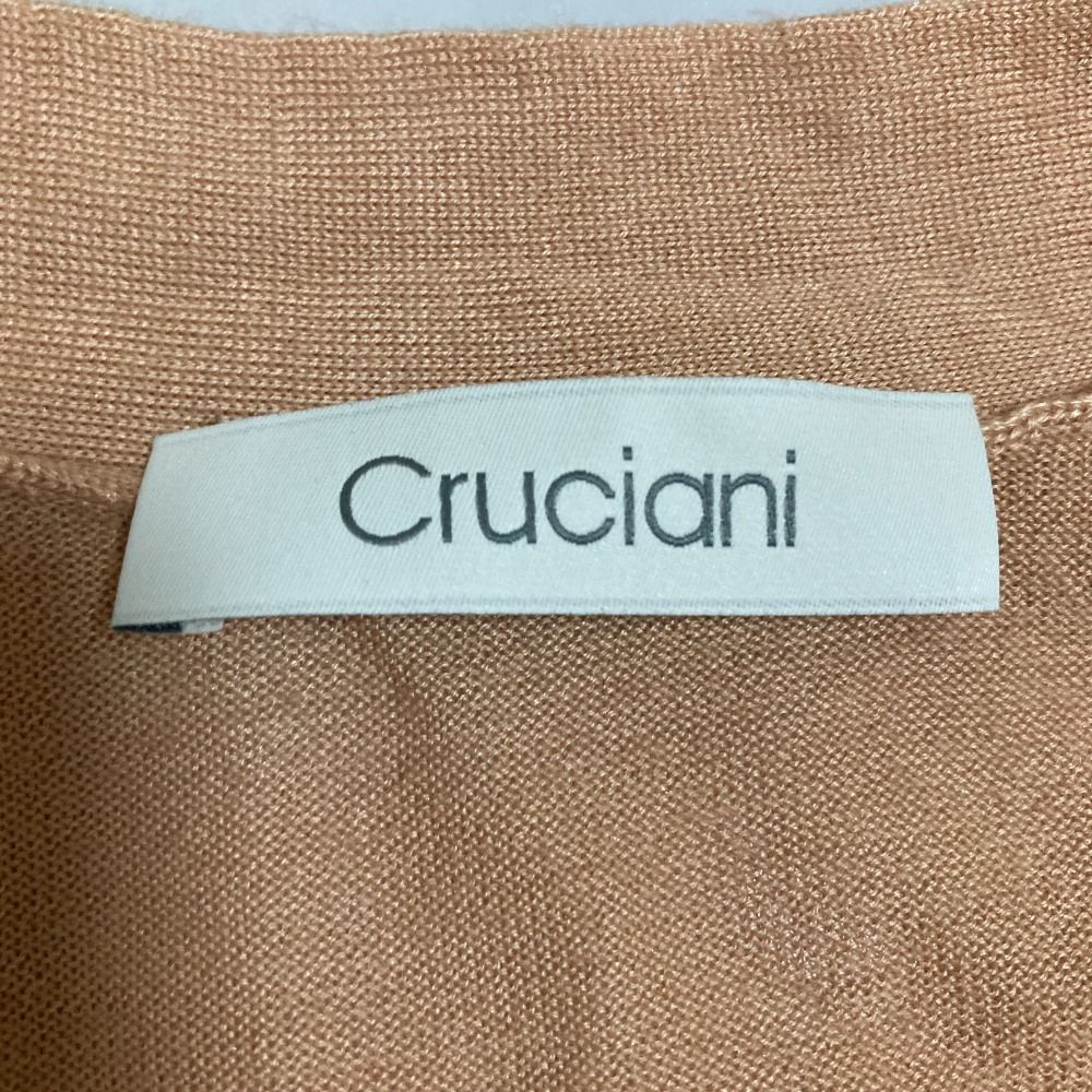 美品 CRUCIANI クルチアーニ カシミア シルクブレンド ロングニット  