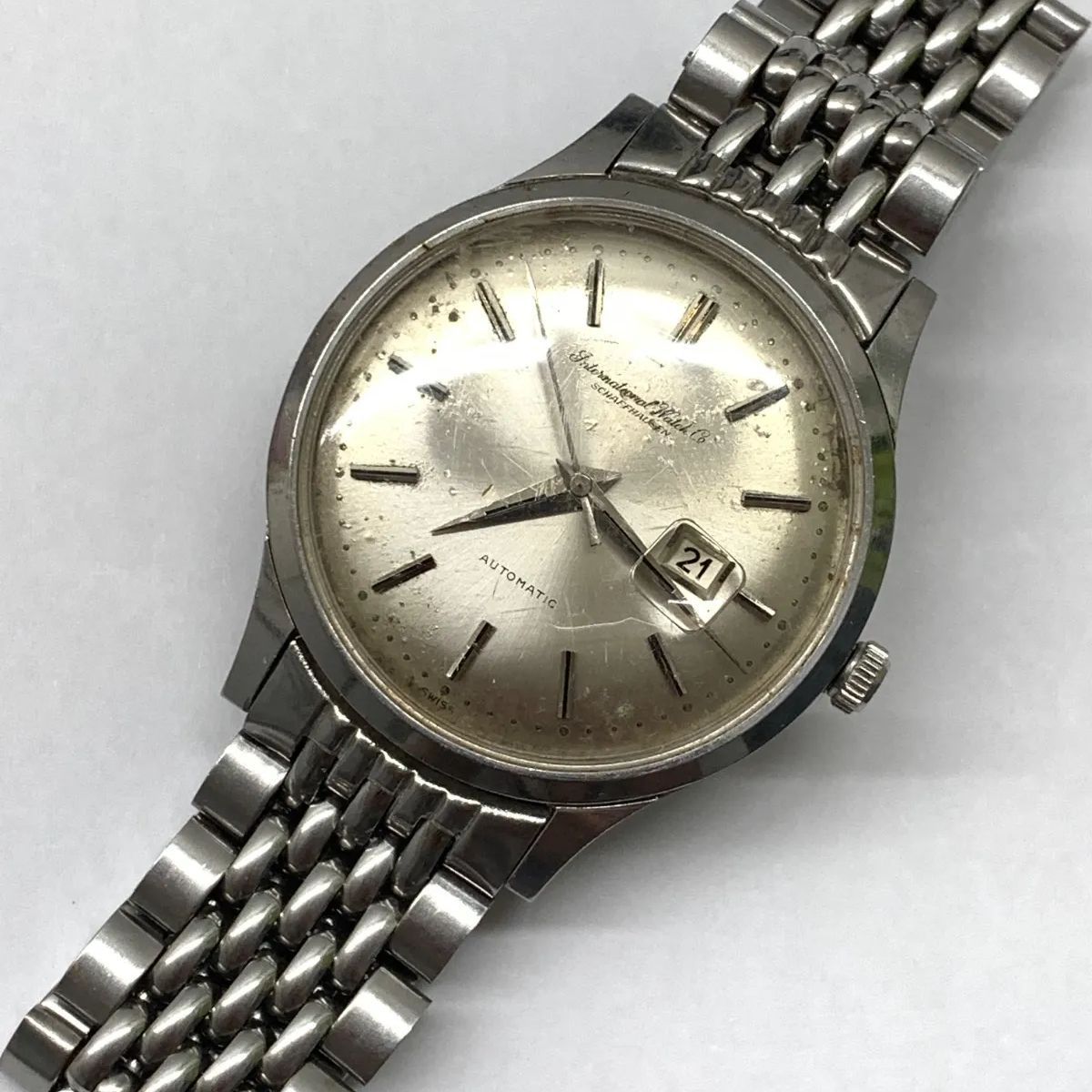 R7-2742 ビンテージ品 IWC R647A ジャンク品 - メルカリ