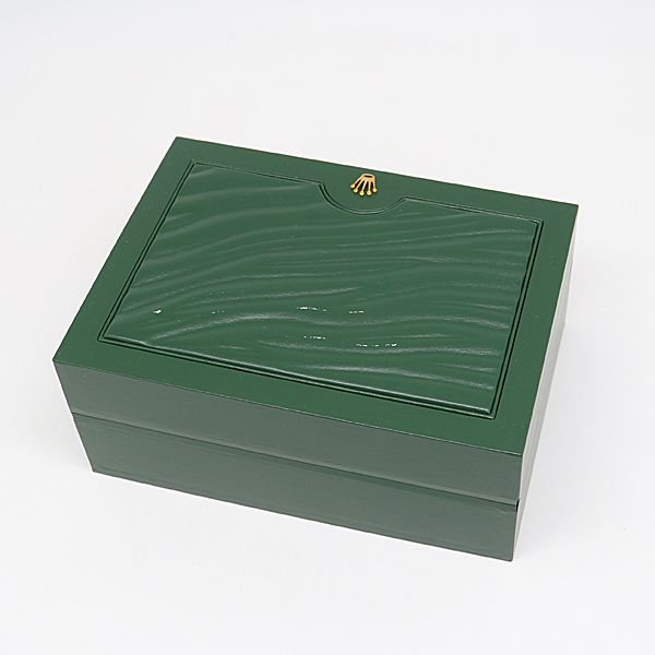 ロレックス 空箱/BOX/ケース 外箱付 腕時計用 グリーン/緑 メンズ  