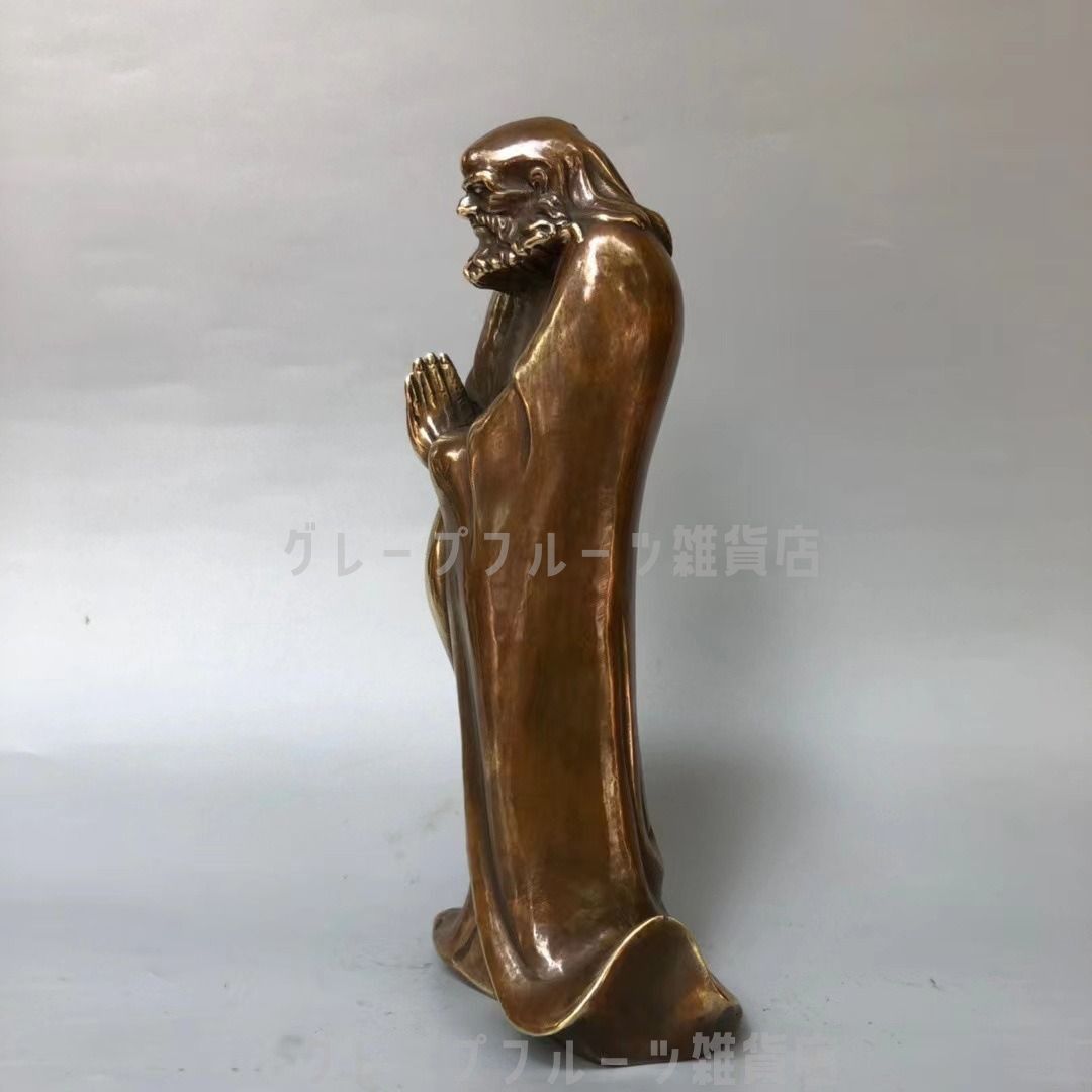 仏教美術 仏像 達磨祖師仏像 招財 開運 風水 銅製品 工芸品 置物 仏教美術 仏像 達磨祖師仏像 招財 開運 風水 銅製品 工芸品 置物