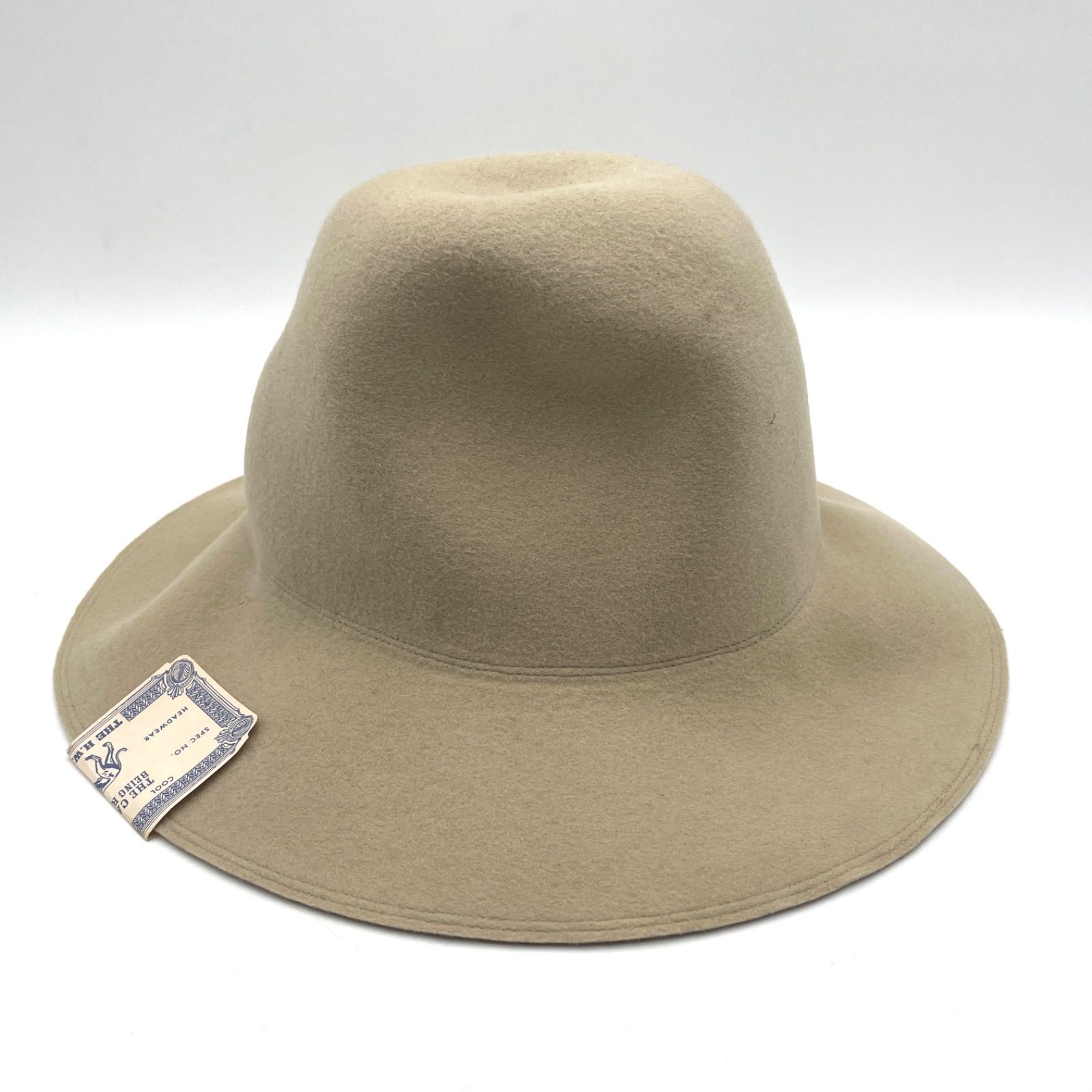 THE H.W DOG &Co TRAVELERS HATベージュ 38未使用品 THE H.W DOG &Co TRAVELERS HATベージュ 38未使用品 THE HW